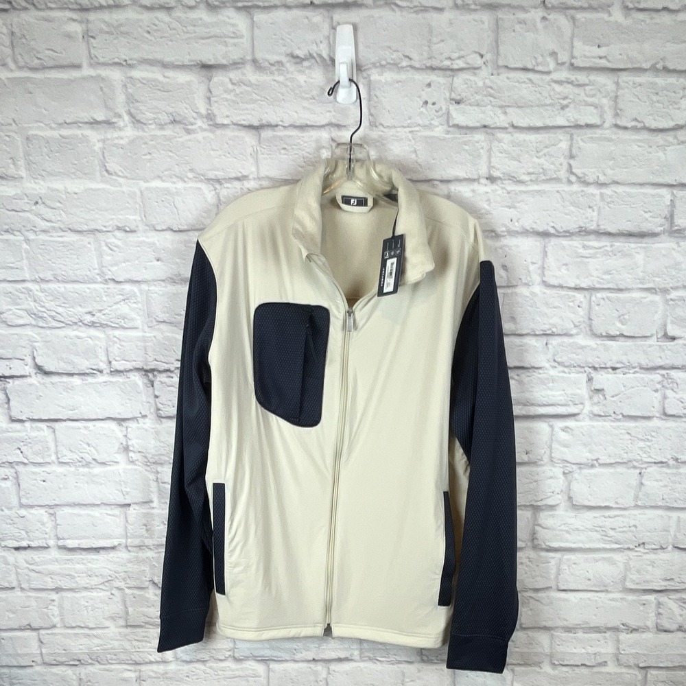 FootJoy NWT  Men's ThermoSeries Full Zip Hybrid Fleece Golf Jacket Mens Size L